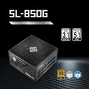 Alimentation Modulaire ASRock Steel Legend SL-850G 850W 80+ Gold ATX 3.1 - Garantie 10 ans - SL-850G