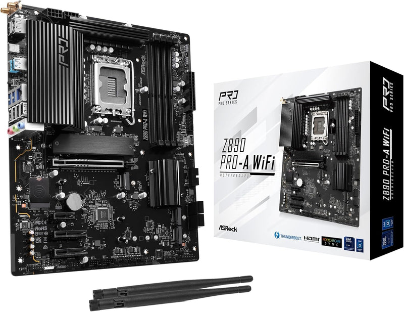 Carte Mère ASRock Z890 Pro-A WIFI LGA1851 DDR5 ATX