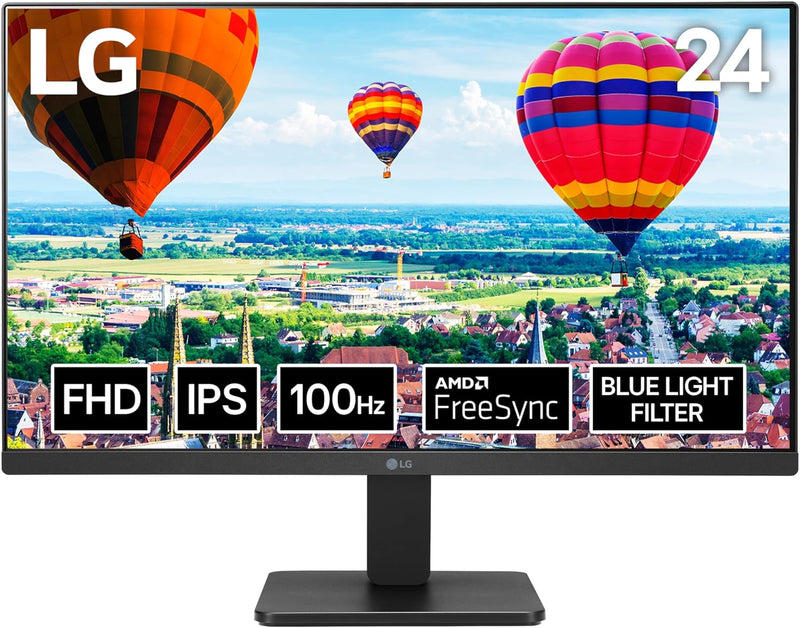 Moniteur LG 24MR41A 24" IPS Full HD 1080p 100Hz 5ms HDMI VGA FreeSync