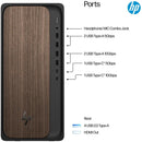 Ordinateur Multimédia HP OmniDesk Intel Core Ultra 5 225 (10-Core) 16Gb-32Gb DDR5 1Tb-2Tb SSD NVMe Wifi Bluetooth HDMI Windows 11 - Format Petit
