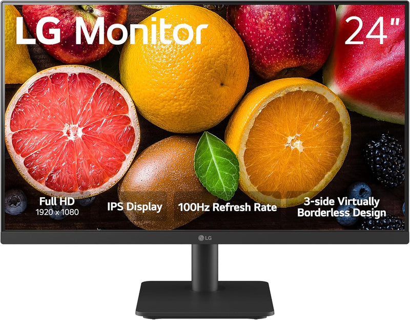 LG 24MP40A 24" IPS Full HD 1080p 75Hz 5ms VGA HDMI FreeSync Monitor