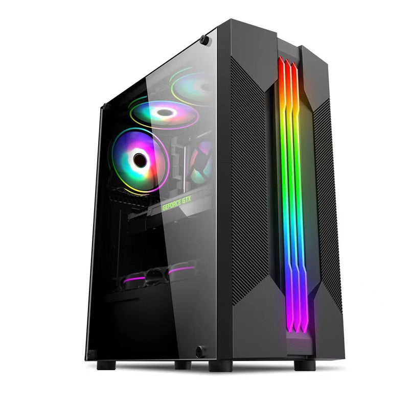 Boîtier Gaming Vitré LovingCool LC58 ATX Noir - Supporte 8x 120mm