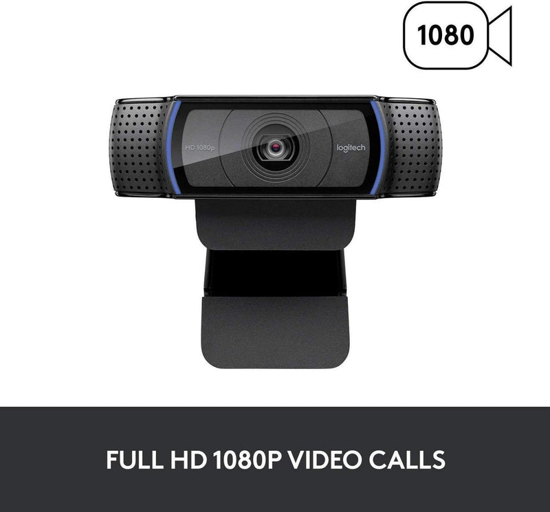 Webcam Logitech C920X 1080p avec microphone - USB