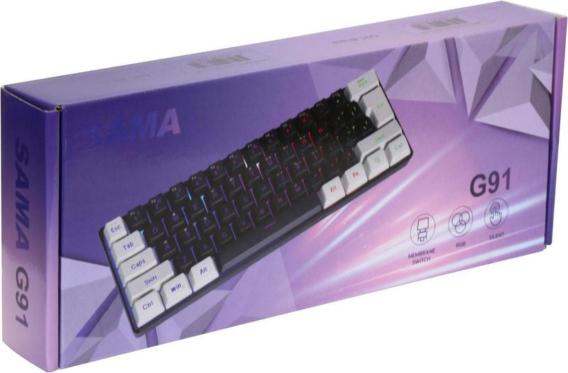 Petit Clavier Gaming USB SAMA G91 RGB