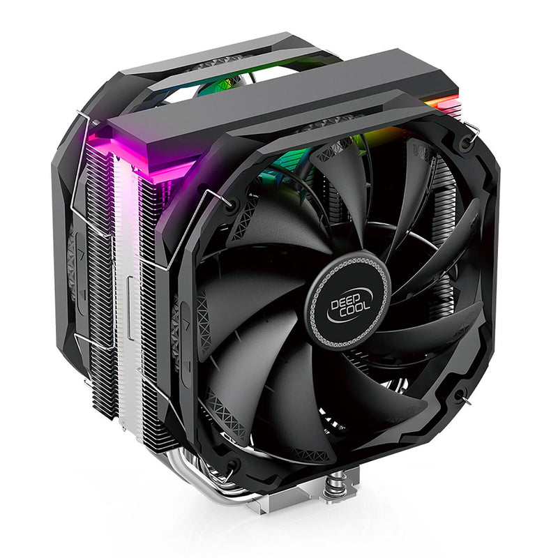 Refroidisseur DeepCool AS500 Plus 2x140mm Intel AMD RGB