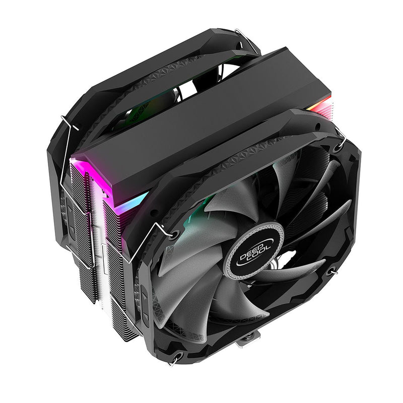 Refroidisseur DeepCool AS500 Plus 2x140mm Intel AMD RGB