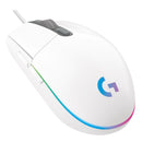 Souris Gaming USB Logitech G203 Lightsync 8000dpi 6 Boutons RGB Blanc