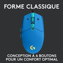 Souris Gaming USB Logitech G203 Lightsync 8000dpi 6 Boutons RGB Bleu