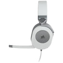 Casque d'Écoute Gaming Corsair HS65 Blanc - Dolby Audio 7.1 Surround - 3.5mm & USB (PC/Consoles/Mobile)