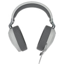 Casque d'Écoute Gaming Corsair HS65 Blanc - Dolby Audio 7.1 Surround - 3.5mm & USB (PC/Consoles/Mobile)