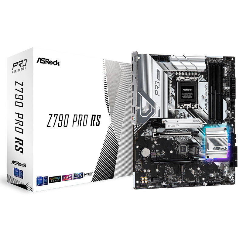 Carte Mère ASROCK Z790 Pro RS LGA1700 ATX DDR5 (35$ de rabais postal)