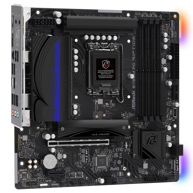 Carte Mère ASROCK B760M PG Riptide LGA1700 mATX