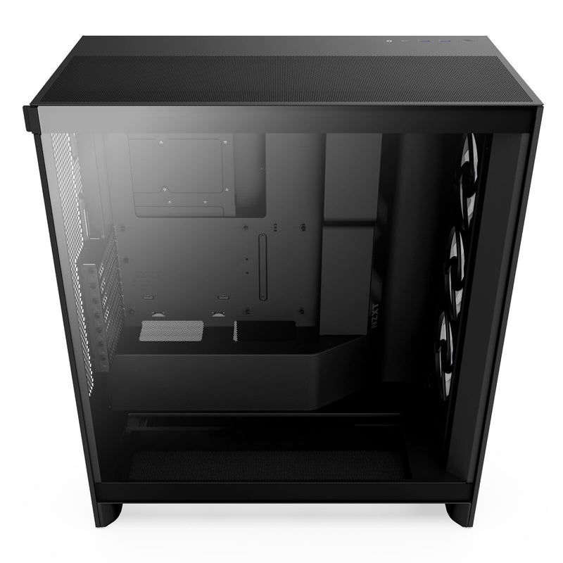 Boîtier Gaming Vitré NZXT H7 Flow RGB Noir ATX