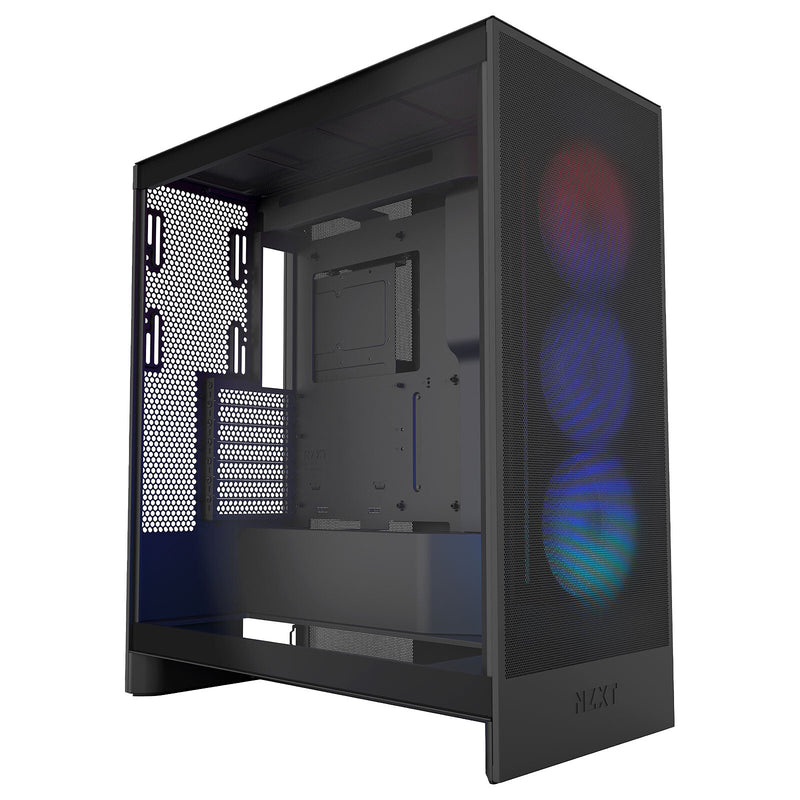 Boîtier Gaming Vitré NZXT H7 Flow RGB Noir ATX