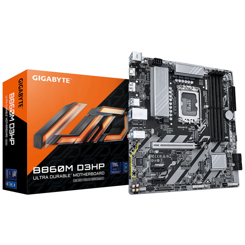 Carte Mère GIGABYTE B860M D3HP LGA1851 DDR5 mATX