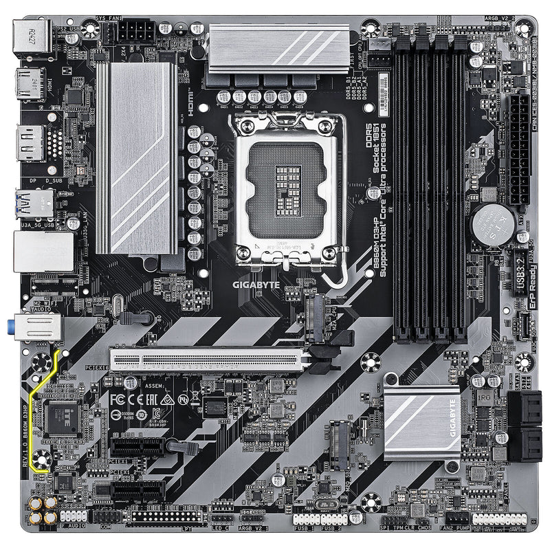 Carte Mère GIGABYTE B860M D3HP LGA1851 DDR5 mATX