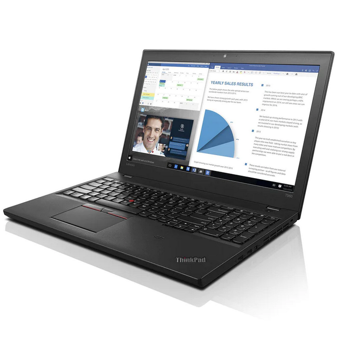 *REMIS À NEUF* Portable Lenovo Thinkpad T560 15.6" LED Full HD 1080p Intel Core i5 6e Gen 8Gb DDR3 240Gb SSD Windows 11 Pro