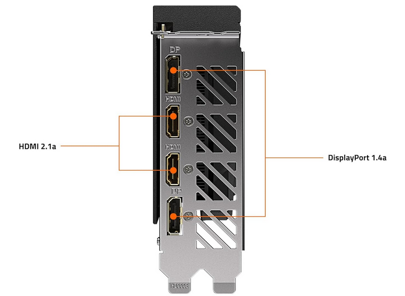 Carte Graphique Gigabyte GeForce RTX 4060 WindForce OC 8G GDDR6 PCIe 4.0