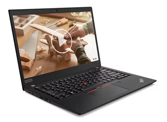 *REMIS À NEUF* Portable Lenovo Thinkpad T490s 14" IPS Full HD 1080p Intel Core i5 8e Gen (4-Core) 8Gb DDR4 256Gb SSD M.2 Windows 11 Pro