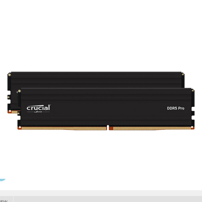 Mémoive Vive Crucial Pro 64GB 2x32Gb DDR5-5600Mhz DIMM - AMD Expo & Intel XMP