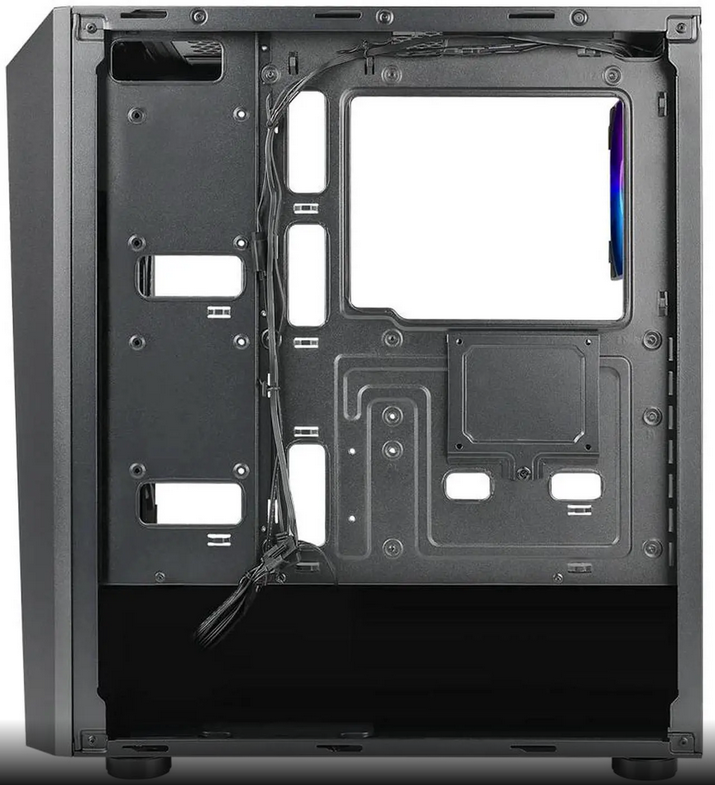 Boîtier Gaming Vitré AZZA Sentinel ATX Noir 3x120mm RGB (15$ de rabais postal)