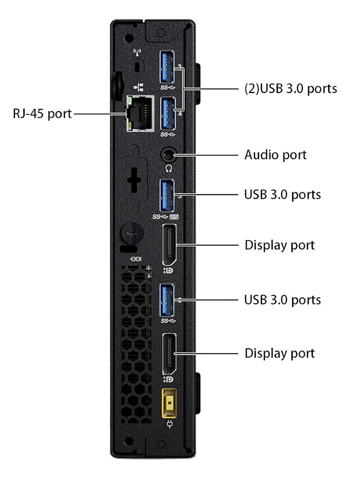 *REMIS À NEUF* Mini Ordinateur Lenovo ThinkCentre M900 Intel Core i5 6e Gen (4-Core) 8Gb DDR4 500Gb SSD Wifi Windows 11 Pro