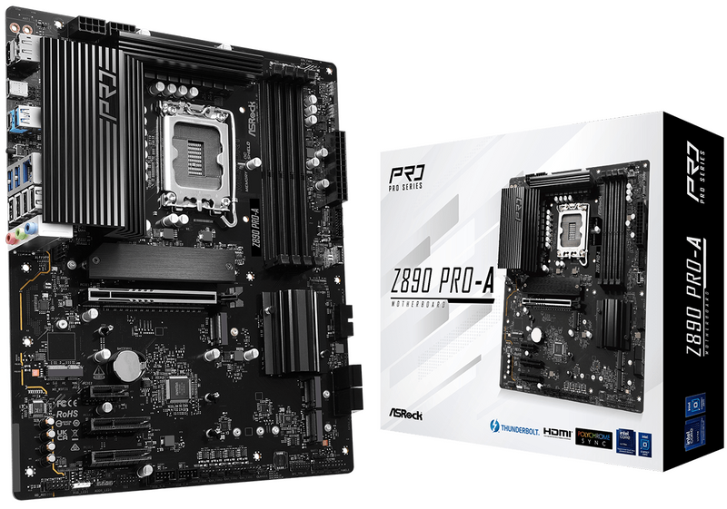 Carte Mère ASRock Z890 Pro-A LGA1851 DDR5 ATX