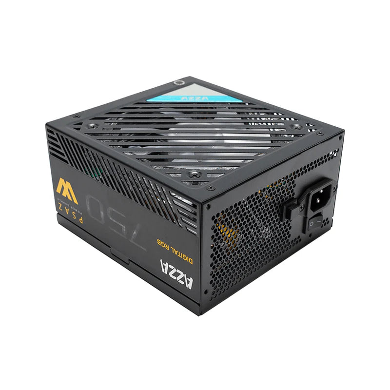 Alimentation AZZA 750W 80PLUS Bronze Ventilateur 120mm Silencieux RGB  (15$ DE RABAIS POSTAL)