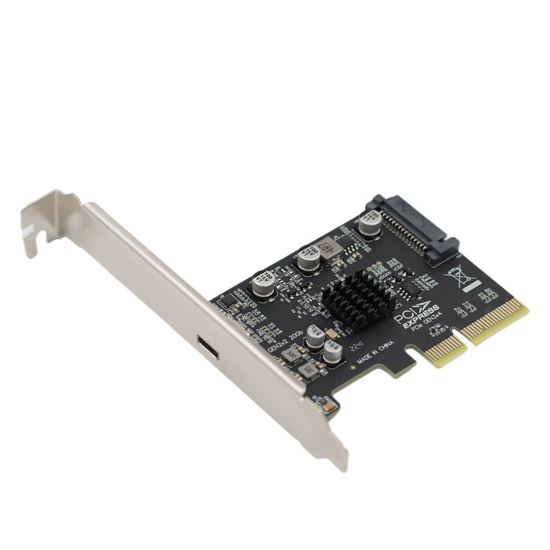 Carte PCIe x4 1 Port USB 3.2 Gen 2 20Gbps (USB Type-C)