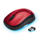 Souris Sans Fil BlueDiamond Track Mobile Rouge - KindInformatique.com Inc.
