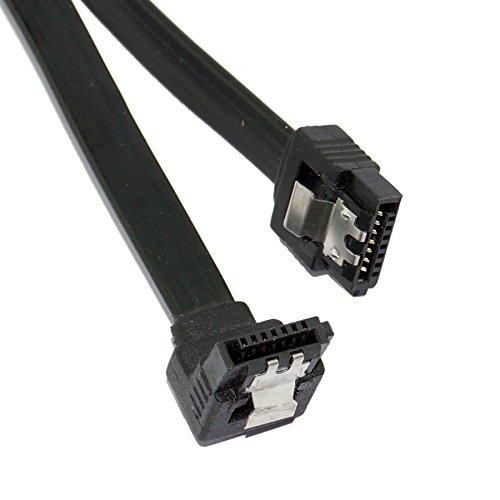 Câble Sata Noir 90 degrés - KindInformatique.com Inc.