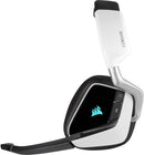 Casque d'Écoute Gaming Sans Fil Corsair VOID RGB Elite 7.1 Blanc (PC/PS4) - KindInformatique.com