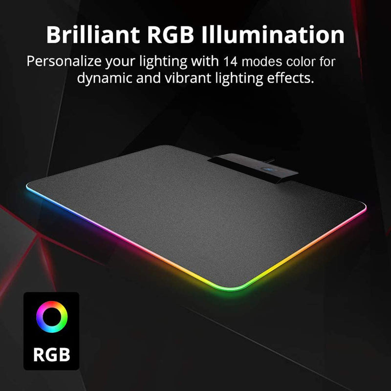 Tapis personnalisé de souris gaming RGB