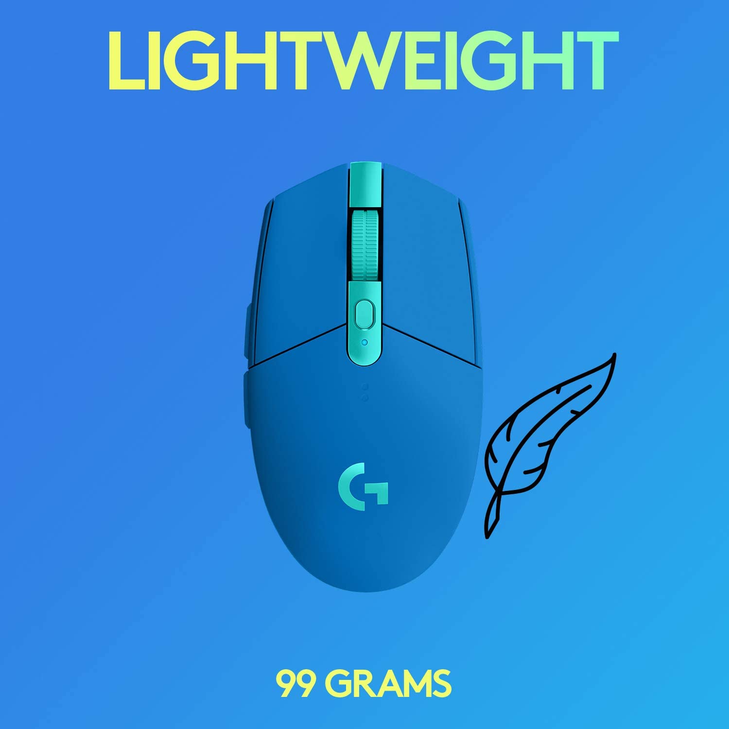 Souris Logitech G G305 - Souris - optique - 6 boutons - sans fil