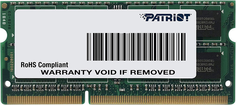Mémoire Vive Patriot 8Gb 1x8Gb DDR3-1600Mhz 1.35v SODIMM - KindInformatique.com