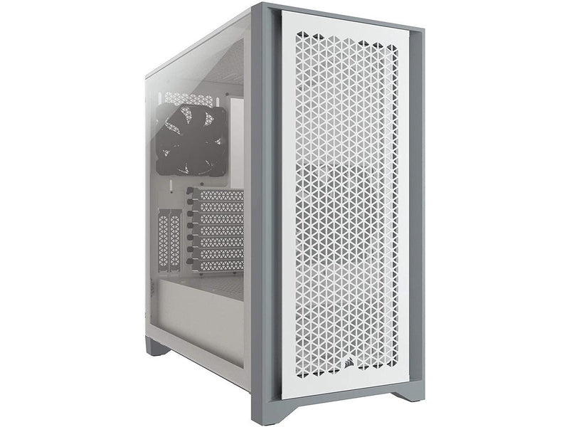 Boîtier Gaming Corsair 4000D AirFlow ATX Blanc Vitré