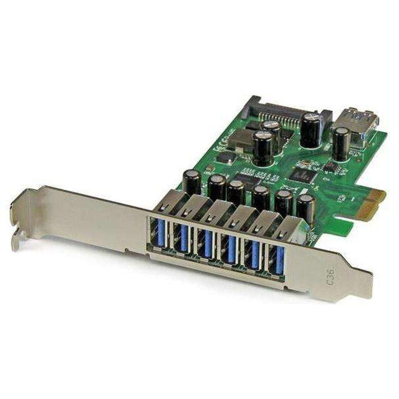 Carte PCIe Startech 7 Ports USB 3.0 - KindInformatique.com
