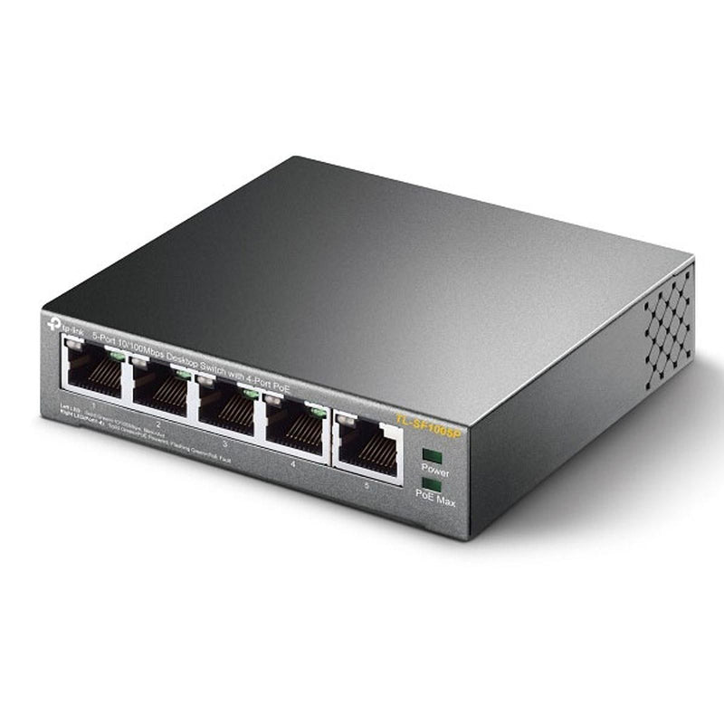 Switch Réseau Tp-Link 5 Ports 100Mbps avec 4 Ports POE - KindInformatique.com Inc.