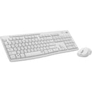 Combo Clavier Souris Sans Fil Logitech MK295 - Blanc - Silencieux - KindInformatique.com