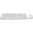 Combo Clavier Souris Sans Fil Logitech MK295 - Blanc - Silencieux - KindInformatique.com