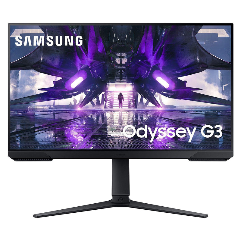 Moniteur Gaming Samsung Odyssey G3 24" LED FHD 1080p 144hz 1ms HDMI DP - Ajustable - KindInformatique.com