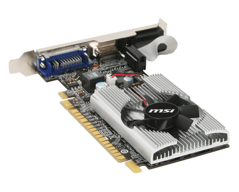 Carte Graphique MSI GeForce G210 1Gb GDDR3 HDMI DVI VGA