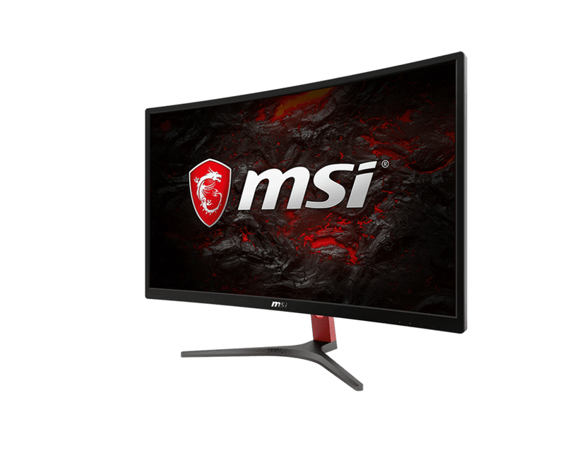 Moniteur Gaming Incurvé MSI Optix G24C 24" LED Full HD 1080p 144Hz 1ms HDMI DVI Display Port - KindInformatique.com