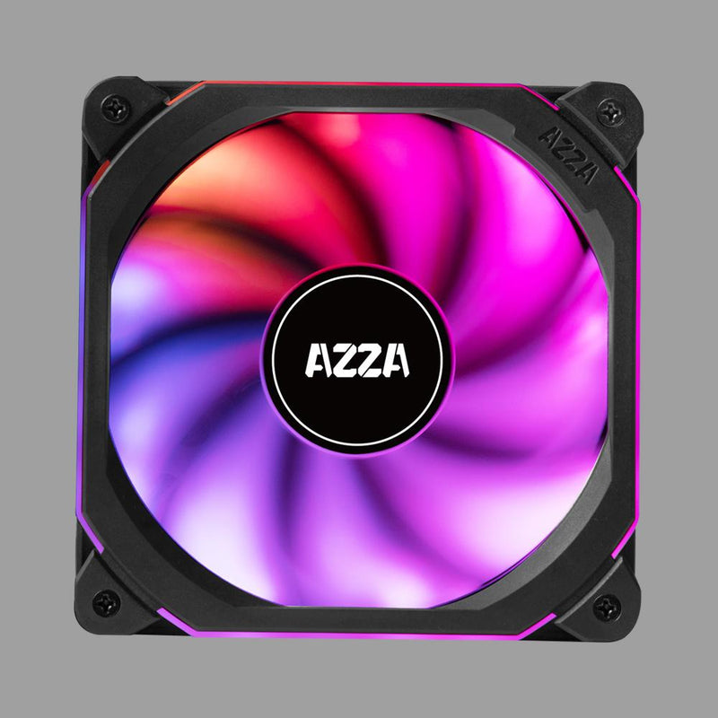 Ventilateur 120mm AZZA Prisma RGB avec contrôleur - KindInformatique.com Inc.