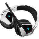 Casque d'Écoute Gaming Sans Fil Corsair VOID RGB Elite 7.1 Blanc (PC/PS4) - KindInformatique.com